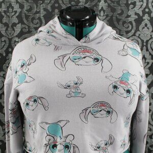 Stitch Crop Fleece Pull-over Hoodie XL/2XL